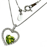 ハートデザイン ペリドット 0.59ct ダイヤモンド 0.01ct ネックレス Pt900プラチナ 2.8g 45cm レディース
【中古】【真子質店】【NN】




【TMoMa】