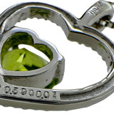 ハートデザイン ペリドット 0.59ct ダイヤモンド 0.01ct ネックレス Pt900プラチナ 2.8g 45cm レディース
【中古】【真子質店】【NN】




【TMoMa】
