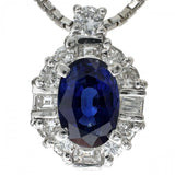 ロイヤルブルーサファイア 0.84ct ダイヤモンド 0.25ct ネックレス Pt900プラチナ/Pt850プラチナ 5.3g 40cm レディース
【中古】【真子質店】【NN】




【DTx】