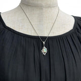ホワイトオパール 1.038ct ダイヤモンド 0.229ct ネックレス Pt900プラチナ/Pt850プラチナ/K14WGホワイトゴールド 7.4g 45cm レディース
【中古】【真子質店】【NN】




【KxD】