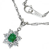 エメラルド 0.28ct ダイヤモンド 0.51ct ネックレス Pt900プラチナ/Pt850プラチナ 5.1g 41cm レディース
【中古】【真子質店】【NN】




【MoKT】