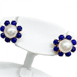 Stud Earrings with Floral Motif, 4.5 mm Akoya Pearls and Lapis Lazuli, 18K Gold, 0.8 g, for Women
【Pre-owned】【Mako Shichiten】【NN】




【Tx】