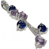 アメジスト 0.78ct サファイア 1.12ct ダイヤモンド 0.11ct ペンダントトップ K18WGホワイトゴールド 18金 3.5g レディース
【中古】【真子質店】【NN】




【MoSMi】