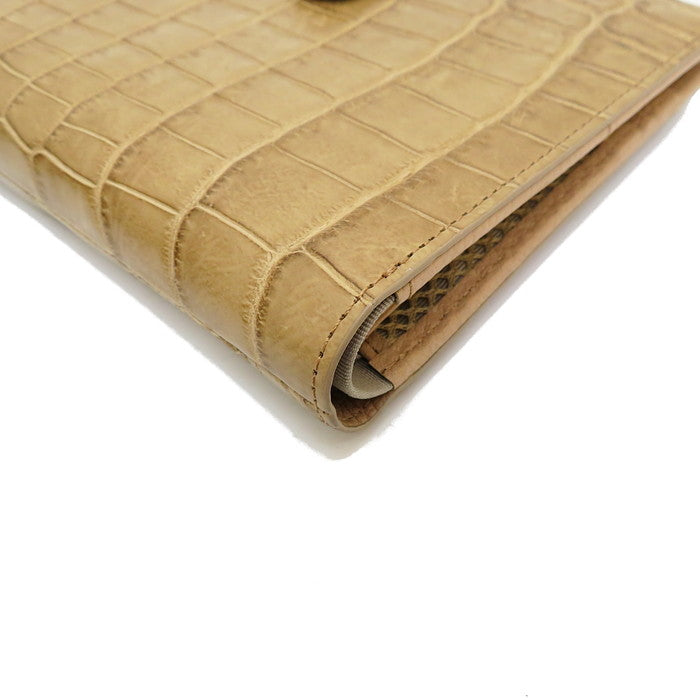 ★★最終特価品 KW-129 ★未使用★ 手帳風マルチケース 二つ折り財布/本マットクロコ革 MINK ユニセックス【中古】【真子質店】【NN】




【TTx】