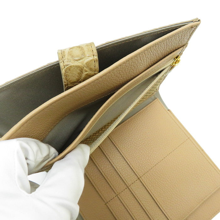 ★★最終特価品 KW-129 ★未使用★ 手帳風マルチケース 二つ折り財布/本マットクロコ革 MINK ユニセックス【中古】【真子質店】【NN】




【TTx】