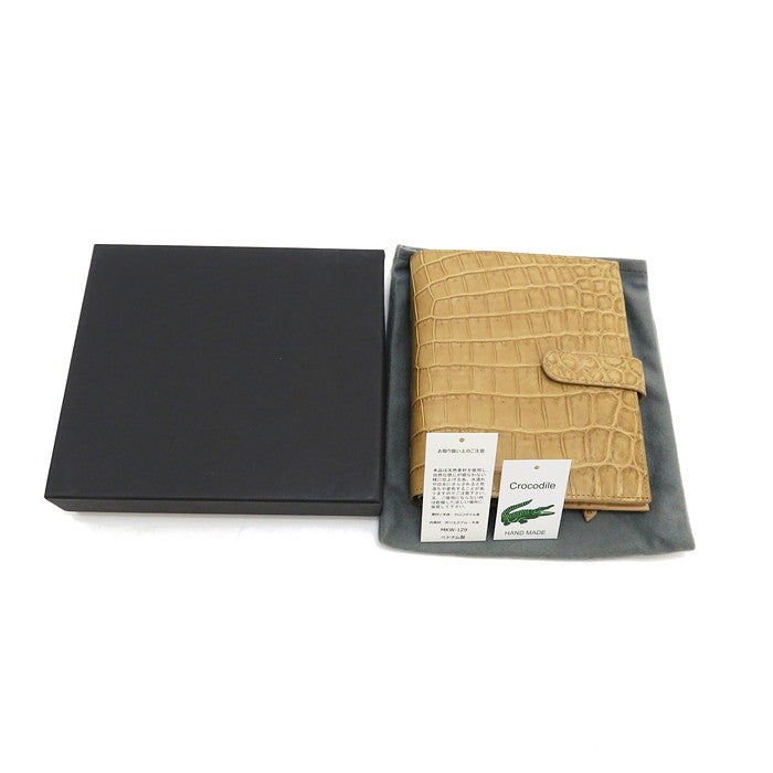 ★★最終特価品 KW-129 ★未使用★ 手帳風マルチケース 二つ折り財布/本マットクロコ革 MINK ユニセックス【中古】【真子質店】【NN】




【TTx】