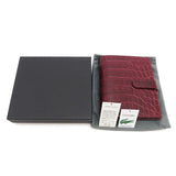 ★★最終特価品 KW-129 ★未使用★ 手帳風マルチケース 二つ折り財布/本マットクロコ革 BORDEAUX M ユニセックス【中古】【真子質店】【NN】




【TTx】