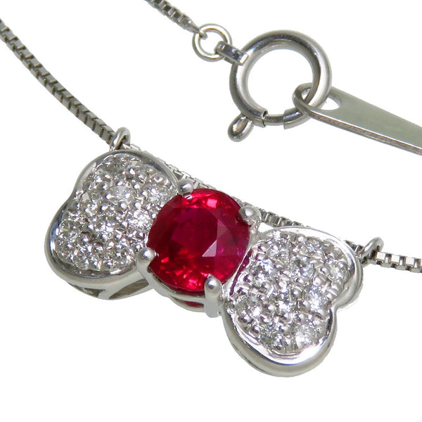 ★★最終特価品 ルビー 0.67ct ダイヤモンド 計0.28ct ネックレス Pt900プラチナ/Pt850プラチナ 5.6g 45.5cm レディース
【中古】【真子質店】【NN】




【YKI】
