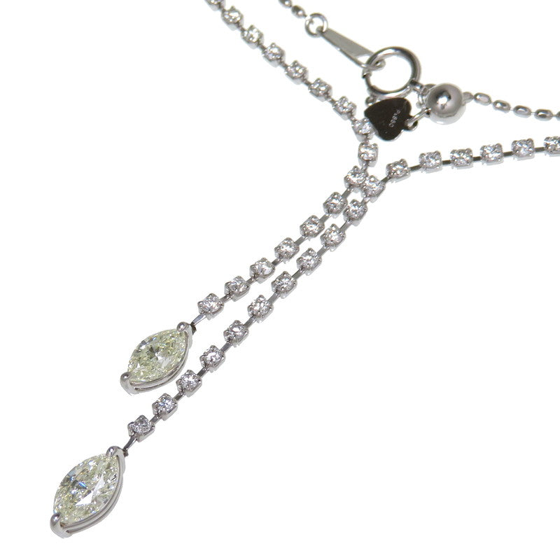 ★★最終特価品 ダイヤモンド(推定L- SIクラス) 0.710/0.514ct ダイヤモンド 計1.50ct ネックレス Pt900プラチナ/Pt850プラチナ 8.6g 54cm レディース
【中古】【真子質店】【NN】




【TxSx】