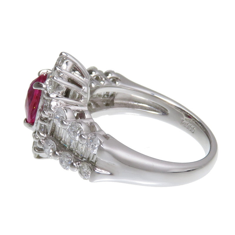 ★★最終特価品 13号 モザンビーク産 非加熱ルビー 1.016ct ダイヤモンド 計1.89ct リング・指輪 Pt900プラチナ 10.4g レディース
【中古】【真子質店】【NN】




【MaKMoI】
