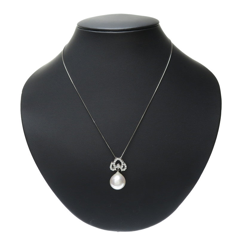 白蝶真珠 13.3mm ダイヤモンド 0.12/計0.48ct ネックレス Pt900プラチナ/Pt850プラチナ 8.4g 45cm レディース
【中古】【真子質店】【NN】




【YTK】