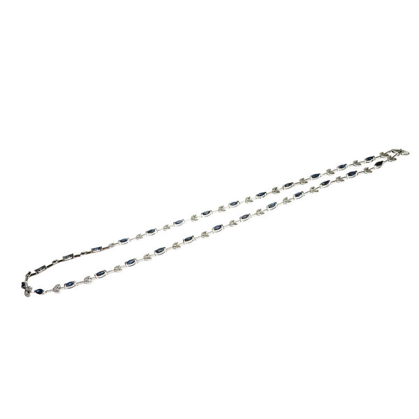 サファイア 計8.12ct ダイヤモンド ネックレス K18WGホワイトゴールド 18金 22.1g 52cm レディース
【中古】【真子質店】【NN】




【TDKMo】