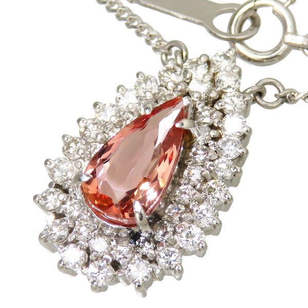 ★★最終特価品 インペリアルトパーズ 1.63ct ダイヤモンド 計0.78ct ネックレス Pt850プラチナ 7.5g 直線40cm レディース
【中古】【真子質店】【NN】




【SMaMo】