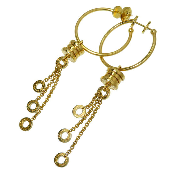 最終特価品【BVLGARI/ブルガリ】 エレメント ピアス フープ プッシュ式
