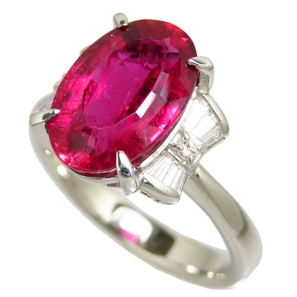 12号 ルベライト/ピンクトルマリン 3.572ct ダイヤモンド 計0.18ct