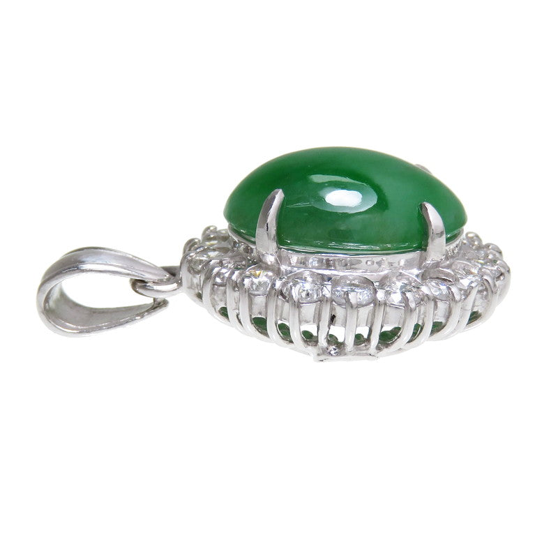 翡翠 5.17ct ダイヤモンド 計0.77ct ペンダントトップ Pt900プラチナ 5.9g レディース
【中古】【真子質店】【NN】




【IIII】