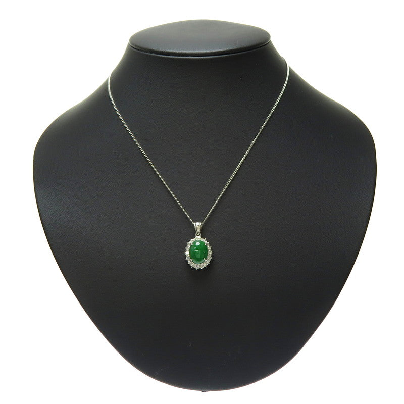 翡翠 5.17ct ダイヤモンド 計0.77ct ペンダントトップ Pt900プラチナ 5.9g レディース
【中古】【真子質店】【NN】




【IIII】