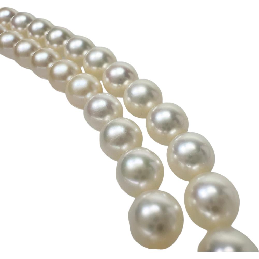 最終特価品【MIKIMOTO/ミキモト】 アコヤ真珠/パール7.0〜7.5mm ネックレス K18WGホワイトゴールド 18金 50.7 – 真子質店  PawnShopMAKO