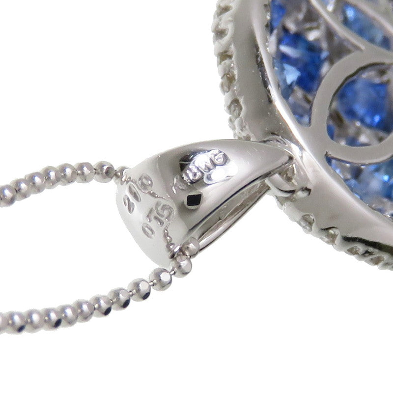サファイア 計2.10ct ダイヤモンド 計0.75ct ネックレス K18WGホワイトゴールド 18金 5.9g 45cm レディース
【中古】【真子質店】【NN】




【MiYS】