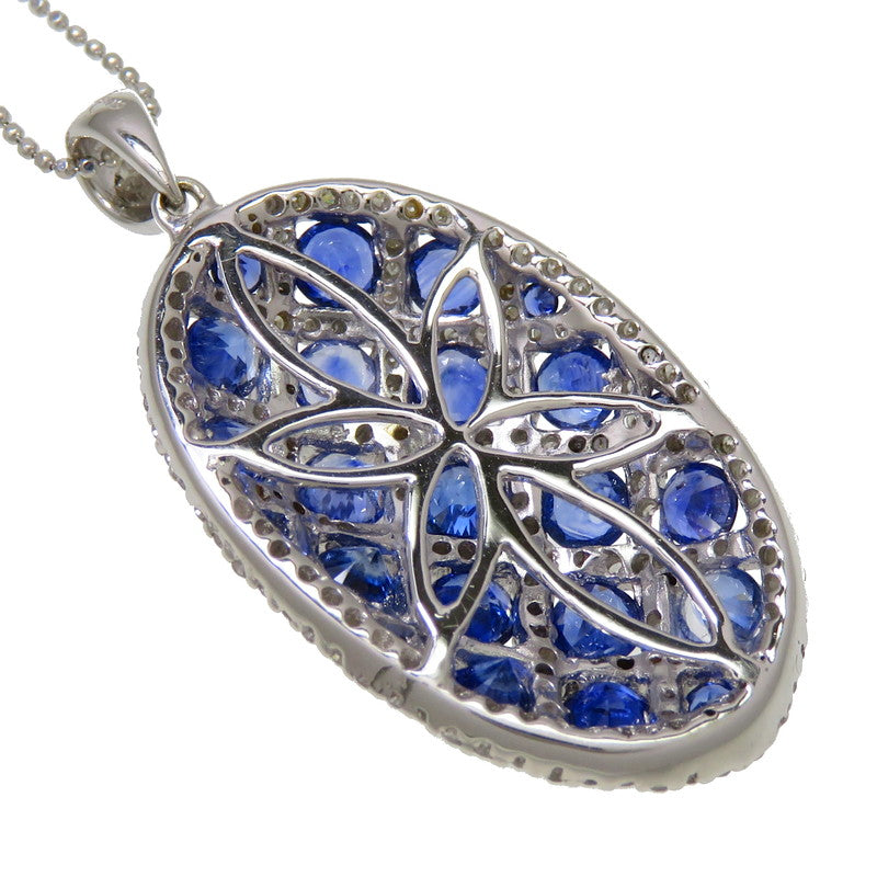 サファイア 計2.10ct ダイヤモンド 計0.75ct ネックレス K18WGホワイトゴールド 18金 5.9g 45cm レディース
【中古】【真子質店】【NN】




【MiYS】