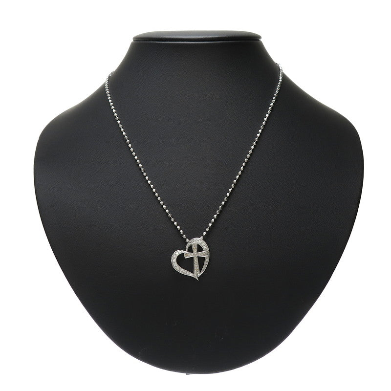 ハート/クロス ダイヤモンド(ブラウン含む) 計0.50ct ネックレス K18WGホワイトゴールド 18金 8.7g 46cm レディース
【中古】【真子質店】【NN】




【KKx】