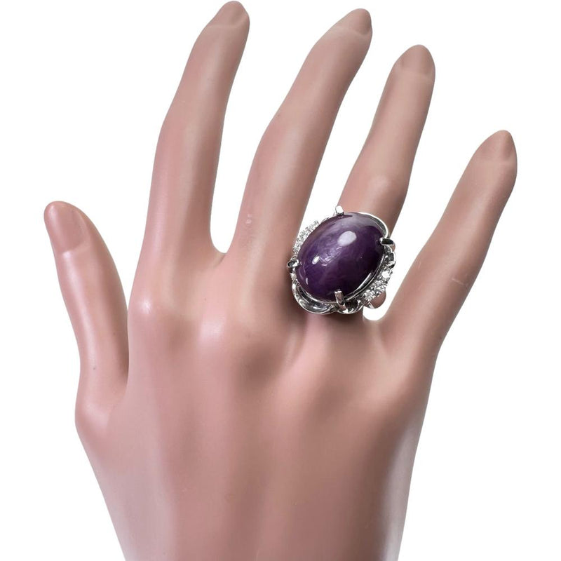 11.5号 パープルスターサファイア 31.43ct ダイヤモンド 0.28ct リング・指輪 Pt900プラチナ 20.2g レディース
【中古】【真子質店】【NN】




【IMoDx】