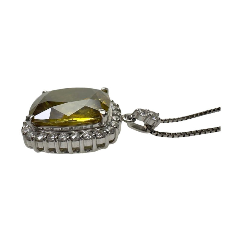 スフェーン 13.87ct ダイヤモンド 計1.09ct ネックレス Pt850プラチナ/Pt900プラチナ 16.0g 46cm レディース
【中古】【真子質店】【NN】




【MaYMax】