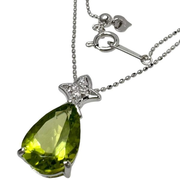 ペリドット 2.63ct ダイヤモンド 計0.05ct ネックレス K18WGホワイトゴールド 18金 3.0g 45cm レディース
【中古】【真子質店】【NN】




【MaxMi】