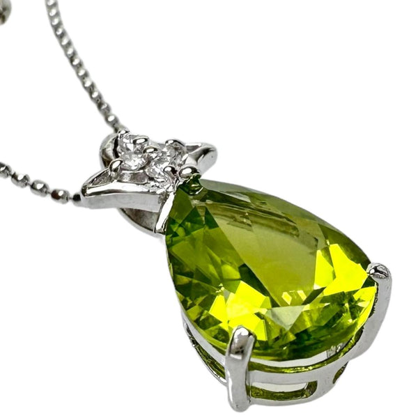 ペリドット 2.63ct ダイヤモンド 計0.05ct ネックレス K18WGホワイトゴールド 18金 3.0g 45cm レディース
【中古】【真子質店】【NN】




【MaxMi】