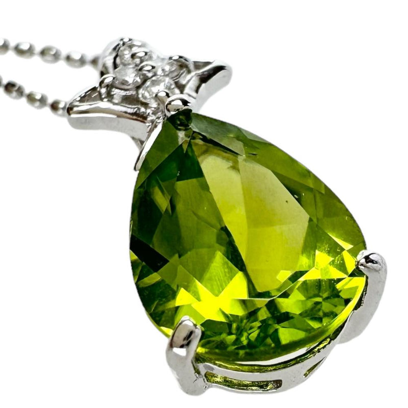 ペリドット 2.63ct ダイヤモンド 計0.05ct ネックレス K18WGホワイトゴールド 18金 3.0g 45cm レディース
【中古】【真子質店】【NN】




【MaxMi】