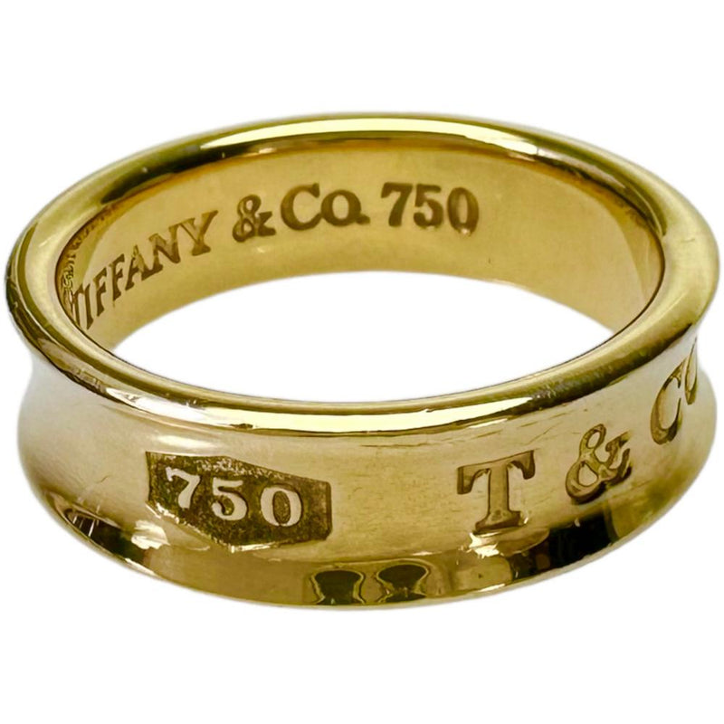15号【TIFFANY&Co./ティファニー】 リング・指輪 ナローリング1837 K18 ...