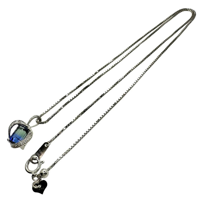 バイカラータンザナイト 1.61ct ダイヤモンド 計0.08ct ネックレス K18WGホワイトゴールド 18金 5.4g 45cm レディース
【中古】【真子質店】【NN】




【YMaMi】