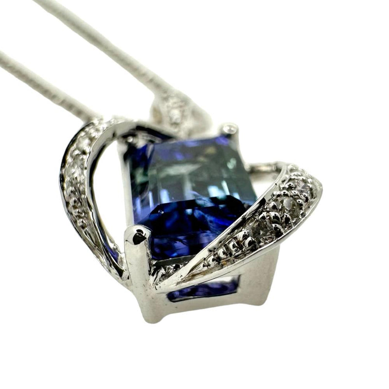 バイカラータンザナイト 1.61ct ダイヤモンド 計0.08ct ネックレス K18WGホワイトゴールド 18金 5.4g 45cm レディース
【中古】【真子質店】【NN】




【YMaMi】