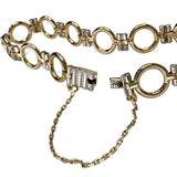 【CARTIER/カルティエ】 ブレスレット ヴィンテージ　サークルデザイン K18YGイエローゴールド 18金/K18WGホワイトゴールド 18金 13.8g 17cm レディース
【中古】【真子質店】【BL】




【IMiKx】