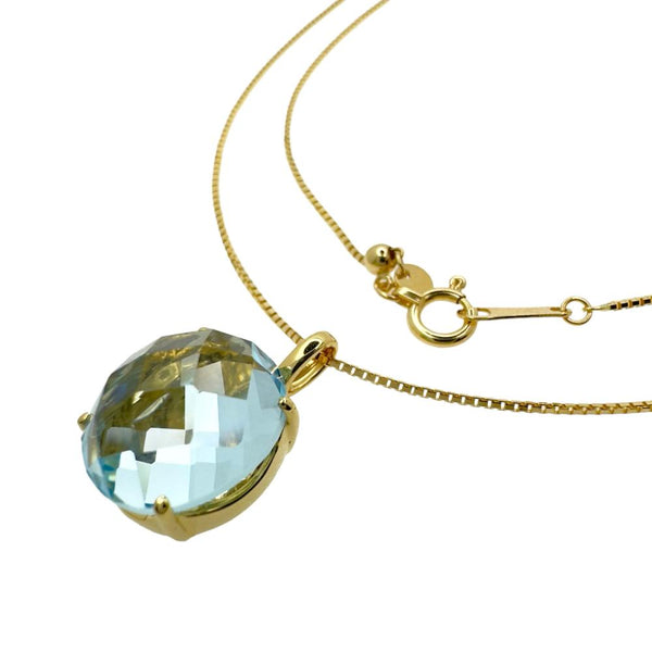 ブルートパーズ 7.25ct ネックレス K18ゴールド 18金 4.9g 45cm レディース
【中古】【真子質店】【NN】




【TSK】