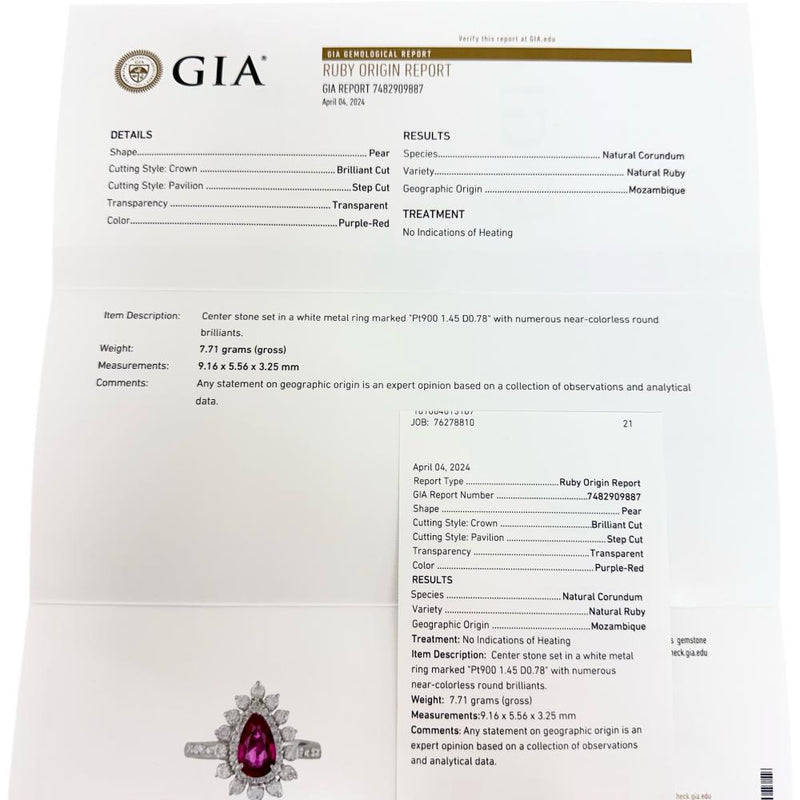 12号 モザンビーク産非加熱ルビー 1.45ct ダイヤモンド 計0.78ct リング・指輪 Pt900プラチナ 7.7g レディース
【中古】【真子質店】【NN】




【IDMiMo】
