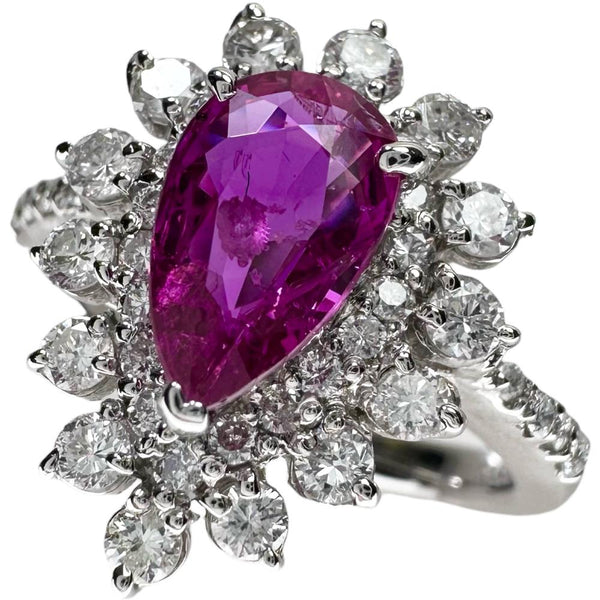 12号 モザンビーク産非加熱ルビー 1.45ct ダイヤモンド 計0.78ct リング・指輪 Pt900プラチナ 7.7g レディース
【中古】【真子質店】【NN】




【IDMiMo】