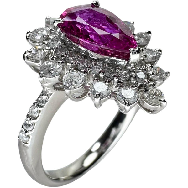 12号 モザンビーク産非加熱ルビー 1.45ct ダイヤモンド 計0.78ct リング・指輪 Pt900プラチナ 7.7g レディース
【中古】【真子質店】【NN】




【IDMiMo】