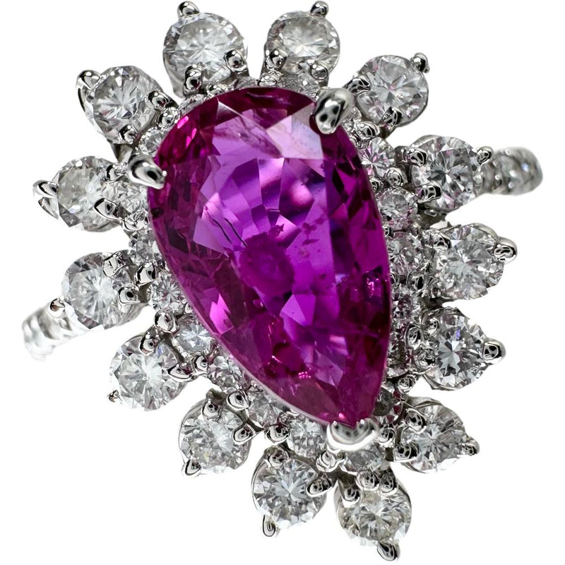 12号 モザンビーク産非加熱ルビー 1.45ct ダイヤモンド 計0.78ct リング・指輪 Pt900プラチナ 7.7g レディース
【中古】【真子質店】【NN】




【IDMiMo】