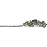 フラワーモチーフ グリーンガーネット 計0.85ct ペリドット 計2.28/計2.50ct ダイヤモンド 計0.04ct ネックレス K18WGホワイトゴールド 18金 7.9g 45.0cm レディース
【中古】【真子質店】【NN】




【KMaK】