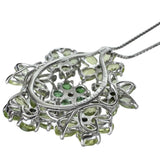 フラワーモチーフ グリーンガーネット 計0.85ct ペリドット 計2.28/計2.50ct ダイヤモンド 計0.04ct ネックレス K18WGホワイトゴールド 18金 7.9g 45.0cm レディース
【中古】【真子質店】【NN】




【KMaK】