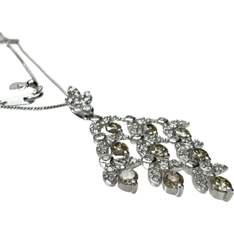 ダイヤモンド 計1.18/計0.57ct ネックレス K18WGホワイトゴールド 18金 7.3g 46cm レディース
【中古】【真子質店】【NN】




【SxT】