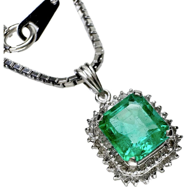 ★★最終特価品 エメラルド 1.14ct ダイヤモンド 計0.32ct ネックレス Pt900プラチナ/Pt850プラチナ 11.8g 45.0cm レディース
【中古】【真子質店】【NN】




【IMaTx】
