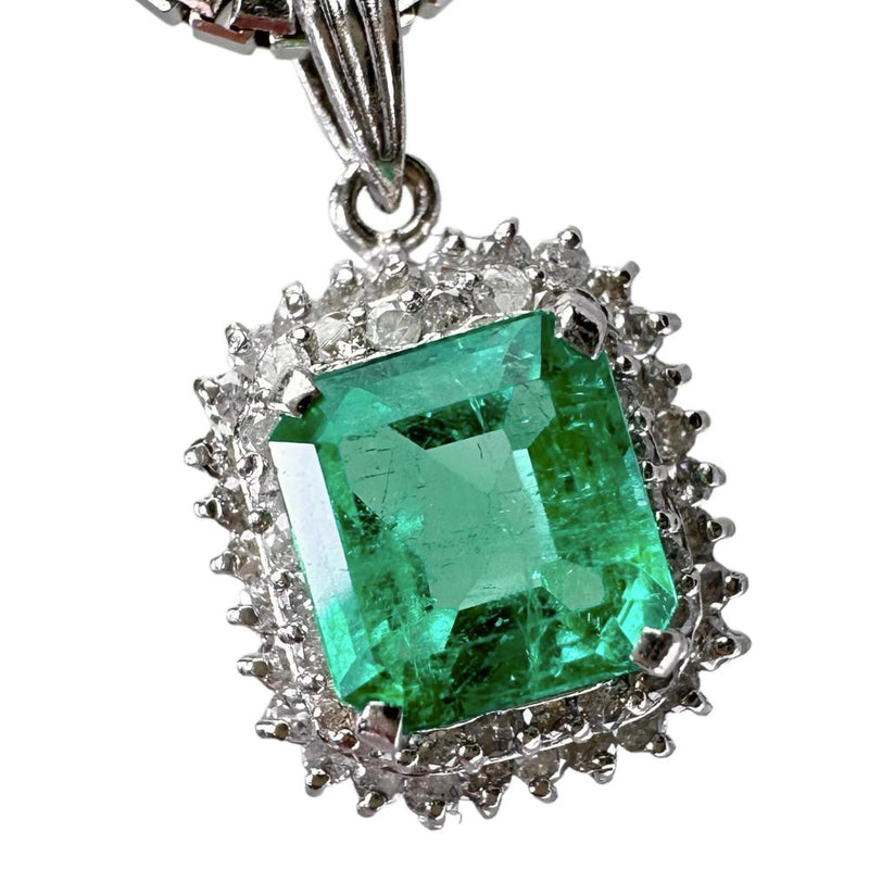 ★★最終特価品 エメラルド 1.14ct ダイヤモンド 計0.32ct ネックレス Pt900プラチナ/Pt850プラチナ 11.8g 45.0cm レディース
【中古】【真子質店】【NN】




【IMaTx】