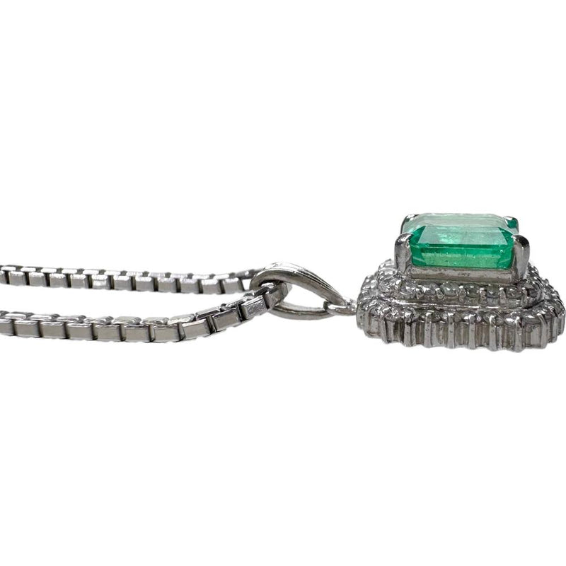 ★★最終特価品 エメラルド 1.14ct ダイヤモンド 計0.32ct ネックレス Pt900プラチナ/Pt850プラチナ 11.8g 45.0cm レディース
【中古】【真子質店】【NN】




【IMaTx】