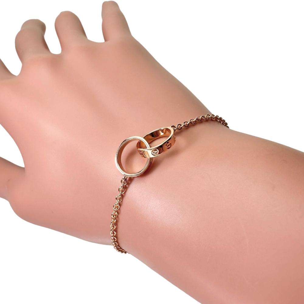 CARTIER/カルティエ】 ブレスレット ベビーラブブレス K18PGピンク 
