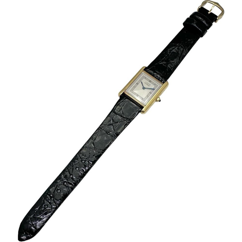 【CARTIER/カルティエ】 マストタンク ヴェルメイユ LM 36679 腕時計 シルバー925/レザー クオーツ シルバー文字盤/ゴールドメッキ/ブラック革 レディース
【中古】【真子質店】【GD】




【IMaMox】