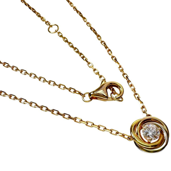 【CARTIER/カルティエ】 ダイヤモンド推定0.2ct ネックレス トリニティ ドゥ カルティエ 1Pダイヤ K18YGイエローゴールド 18金/K18WGホワイトゴールド 18金/K18PG 2.8g 41cm レディース
【中古】【真子質店】【BL】




【TMiYx】