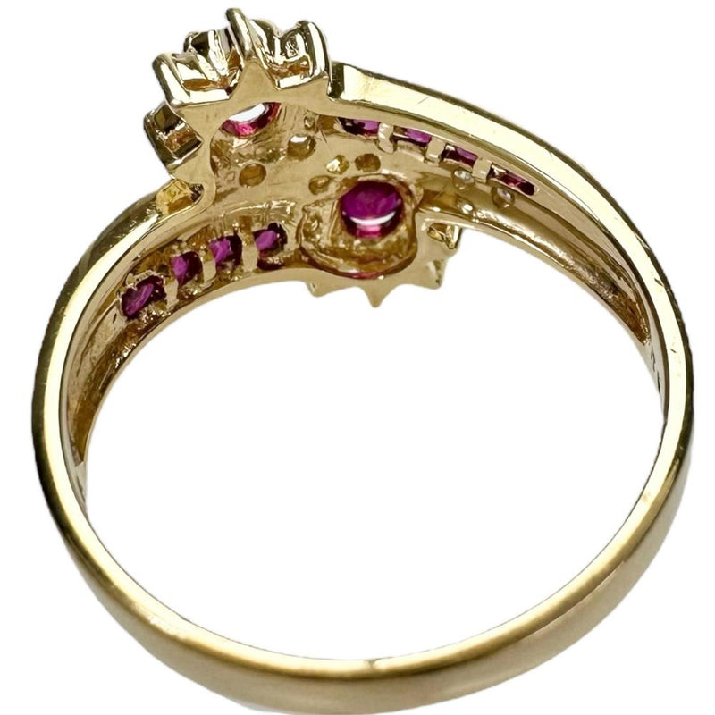 12.5号 ルビー 計0.63ct ダイヤモンド 計0.11ct リング・指輪 K18ゴールド 18金 3.7g レディース
【中古】【真子質店】【NN】




【MaMax】