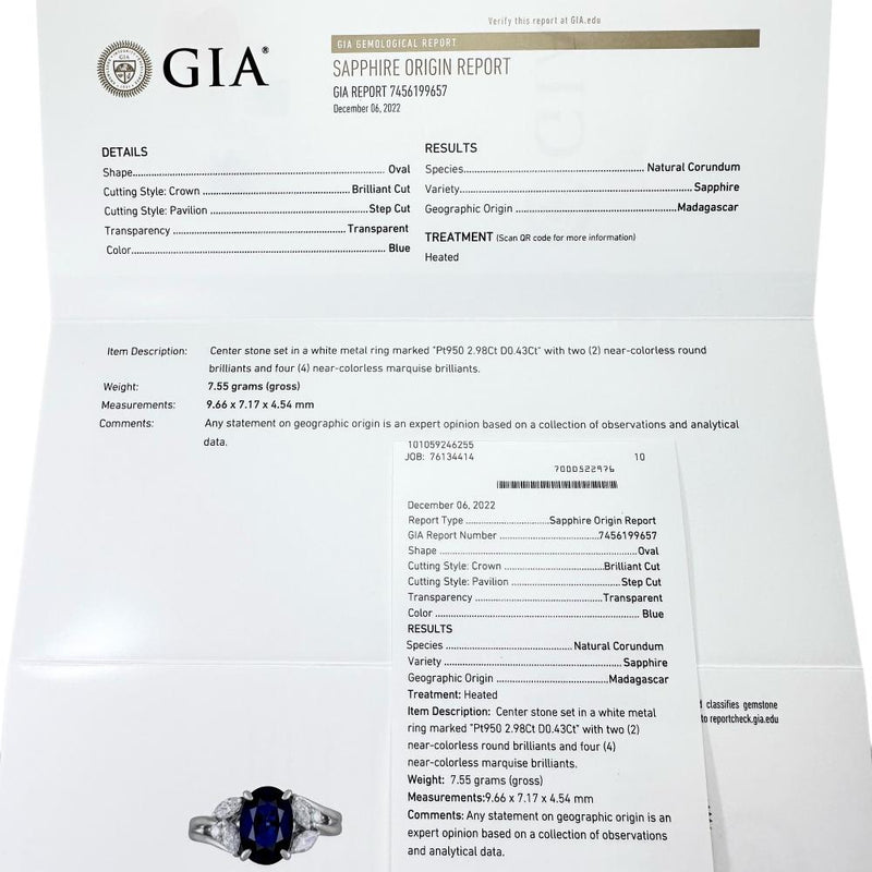 16号【MIKIMOTO/ミキモト】 マダガスカル産サファイア 2.98ct ダイヤモンド 0.43ct リング・指輪 Pt950プラチナ 7.6g レディース
【中古】【真子質店】【NN】




【KKxx】